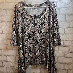 CYRUS Petite 3/4 blouse